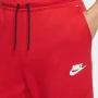 Мъжко долнище Nike Tech Fleece Red - размер L, снимка 2