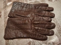 Нови Дамски Ръкавици Изцяло от Естествена Кожа М, снимка 1