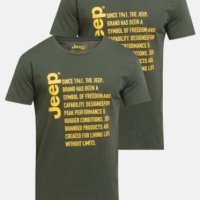 Страхотни нови мъжки тениски с къс ръкав с надпис Jeep, снимка 3 - Тениски - 41002675