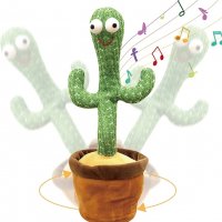 Танцуващ Кактус играчка за деца Cactus Plus, снимка 2 - Музикални играчки - 34712602