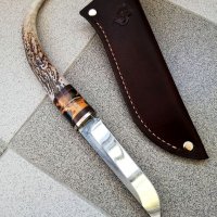 Ръчно изработен ловен нож от марка KD handmade knives ловни ножове, снимка 1 - Ловно оръжие - 39889890