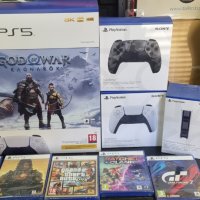 PlayStation 5 God of War Ragnarok Bundle НОВИ в комплект с игри, снимка 1 - PlayStation конзоли - 39053764