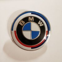 Емблема за BMW Предна/Задна 82mm 73mm за E36 E39 E46 E53 E60 E65 E90 X5 - Черна Синя, снимка 11 - Аксесоари и консумативи - 28823527