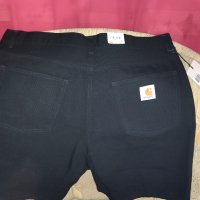 Къси гащи Carhartt Wip Black Newel Short, Size 36, снимка 3 - Къси панталони - 41610210
