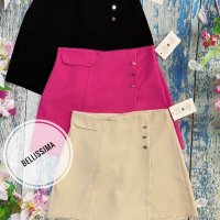 Дамска пола/панталон висока талия 3 цвята , снимка 4 - Къси панталони и бермуди - 41249609