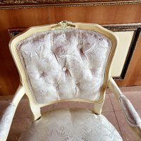 Италианско бароково кресло 035, снимка 5 - Столове - 44303121
