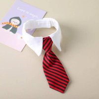 Раирана вратовръзка за домашен любимец 30 см., снимка 3 - За котки - 44481702