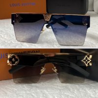 -22 % разпродажба Louis Vuitton 2023 висок клас дамски слънчеви очила маска Мъжки Унисекс, снимка 1 - Слънчеви и диоптрични очила - 38999588