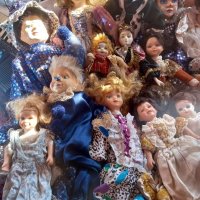 Лот от порцеланови кукли , снимка 2 - Нумизматика и бонистика - 35913544