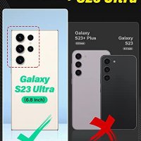 Нов флип кожен калъф кейс за телефон Samsung S23 Ultra Защита Самсунг, снимка 2 - Калъфи, кейсове - 40171803