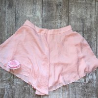 Къси светло бонбонено розови бермуди  широки къси панталони тип плажни , снимка 8 - Къси панталони и бермуди - 41349095