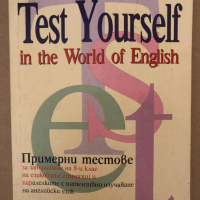 Test Yourself in the World of English -Таня Илиева, Десислава Кирчева, снимка 1 - Чуждоезиково обучение, речници - 36249747