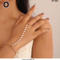 Обици  от  изкуствени перли;, снимка 9 - Обеци - 40171163
