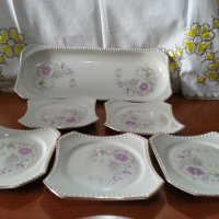 Стар български порцелан чинии , снимка 9 - Антикварни и старинни предмети - 41808971