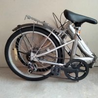Сгъваем велосипед Foorry 20" (сив), снимка 2 - Велосипеди - 39959122