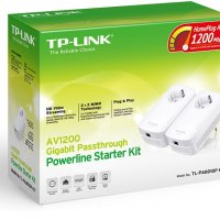 TP-Link TL-PA8010P KIT Powerline адаптор, снимка 2 - Мрежови адаптери - 40884586