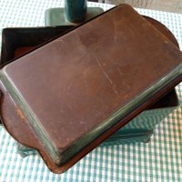 Стара малка емайлирана печка/скара, снимка 6 - Газови котлони - 41435580