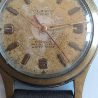 Clarin 17 JEWELS Swiss made механичен часовник – работещ, снимка 3 - Мъжки - 36203630