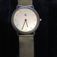 Calvin Klein -K3111,K3112 -швейцарски мъжки часовник ,сив, снимка 3 - Мъжки - 39421703