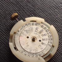 Части за часовници механизъм за ръчен часовник рядък за части 25857, снимка 1 - Други - 44709496