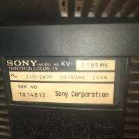 Телевизор Сони SONY Trintron модел KV2185 MK с дистанционно за части, снимка 5 - Телевизори - 41695198