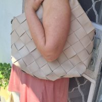 Дамска чанта стил Bottega Veneta плетена, снимка 11 - Чанти - 41404546