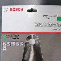 Циркулярен диск Bosch Optiline Wood HM за дърво, снимка 4 - Резервни части за машини - 35714358