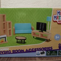 Дървени мебели за кукли,холово обзавеждане на MINI MATTERS, снимка 1 - Образователни игри - 44296002