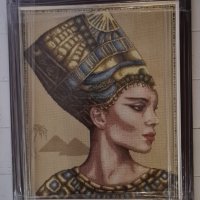Гоблен Нифертити , снимка 4 - Гоблени - 40530117
