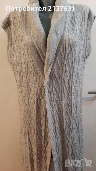 ДАМСКИ ДЪЛЪГ ЕЛЕК от ламска вълна - Размер XL , снимка 1