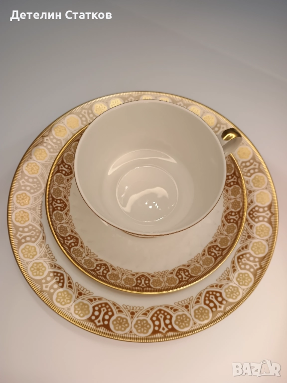 Винтидж порцеланов троен сет, снимка 1