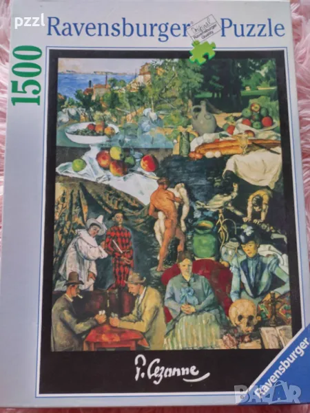 Пъзел "Masterpieces: Paul Cezanne" 2000 г. Ravensburger 1500 части, снимка 1