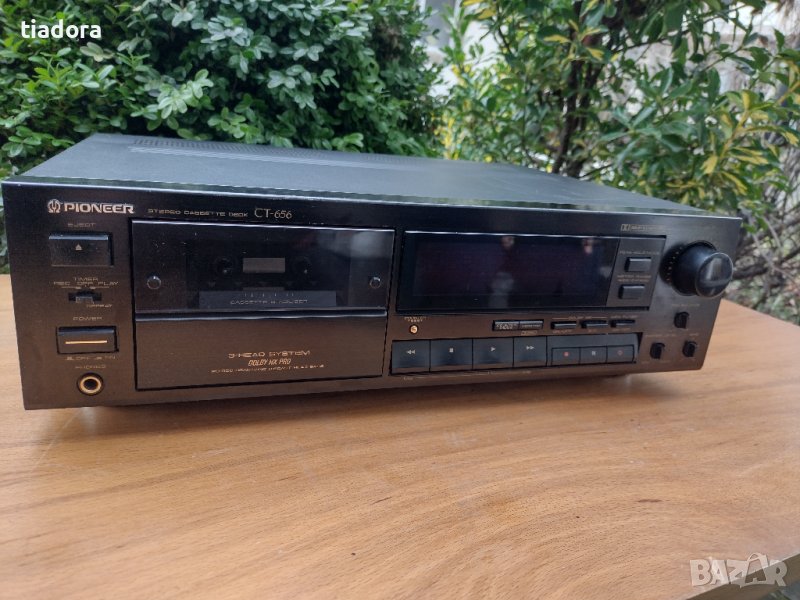 PIONEER CT-656 3-head stereo cassette deck, снимка 1