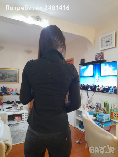 Дамска риза с перли, снимка 1