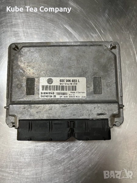 Компютър двигател за Volkswagen Polo Hatchback IV (10.2001 - 12.2005) 1.2 12V, 64 к.с., № 03E906033, снимка 1