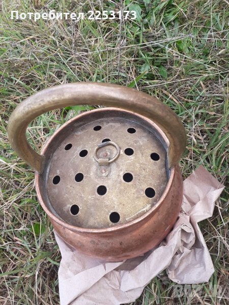 Медно менче и бронзов пепелник, снимка 1