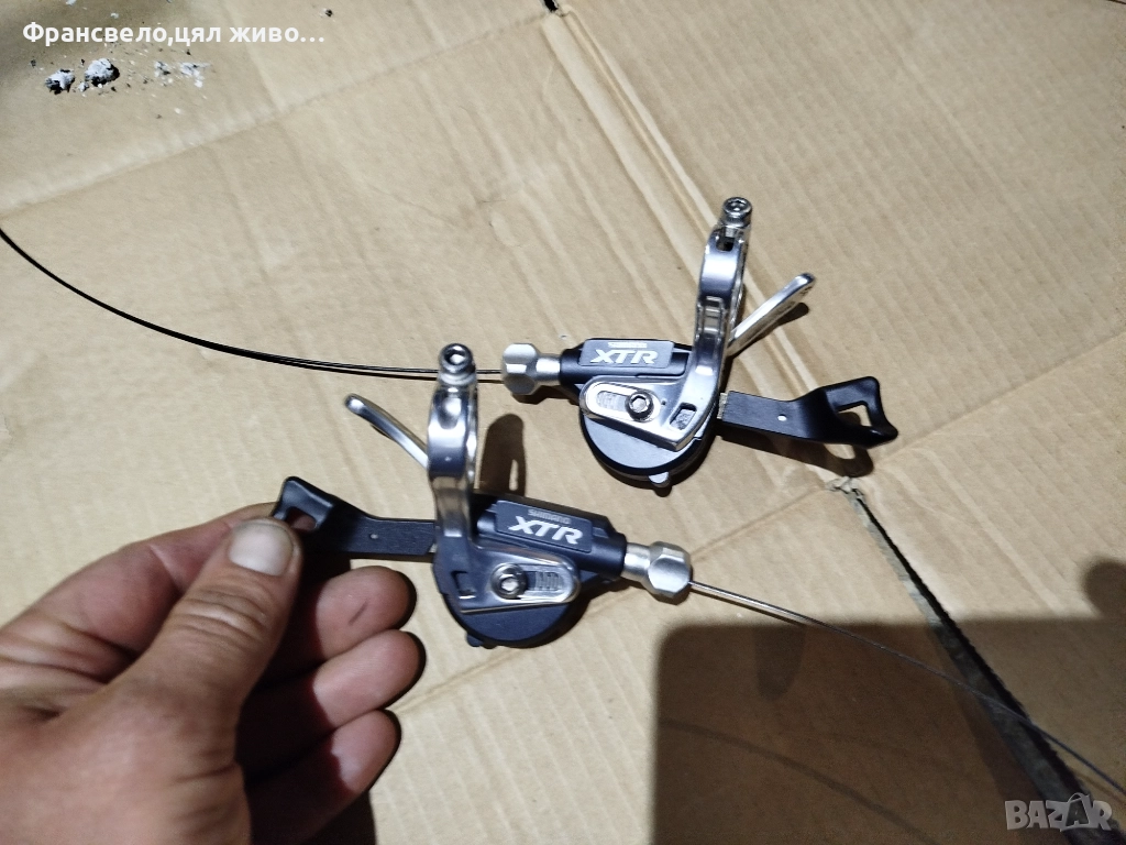 Команди 27 скорости за велосипед колело Shimano xtr sl m 970, снимка 1