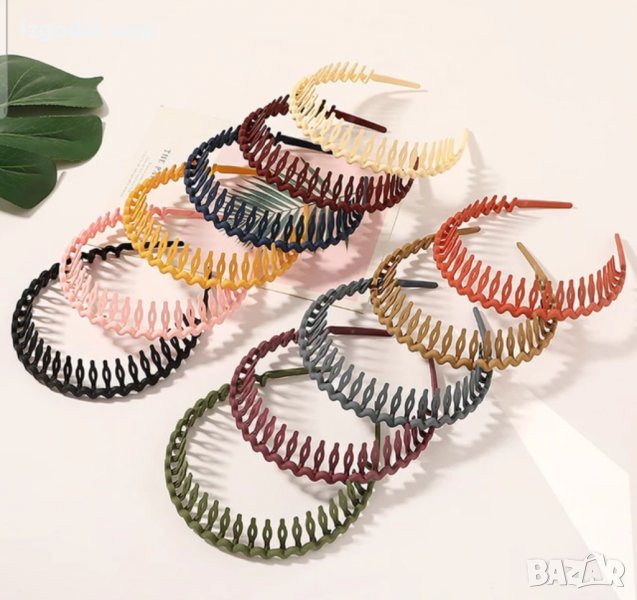 Диадема Зиг -заг със зъбци , снимка 1