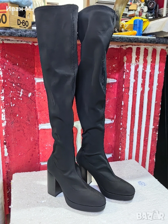 Дамски Чизми нови 37 номер , снимка 1