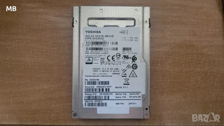 SSD SAS 800GB Toshiba, снимка 1