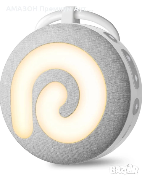 Dreamegg Sleep Lite D11 преносима машина за бял шум с нощна светлина,21 звука от природата,USB ак-а, снимка 1