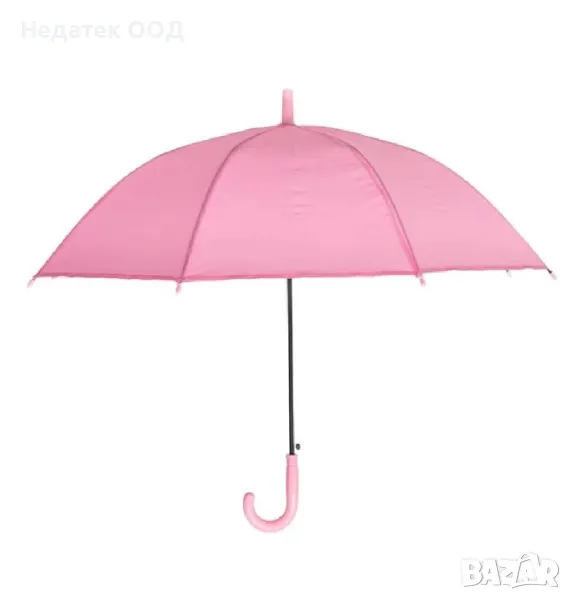 Детски автоматичен чадър, Розов, 66 см., снимка 1