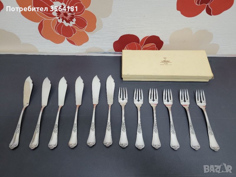  НОВО Просребрени маркови прибориа, снимка 1