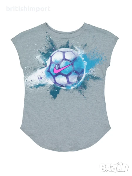 Тениска Nike за момиче, размер 4-5 г, 110 см, снимка 1