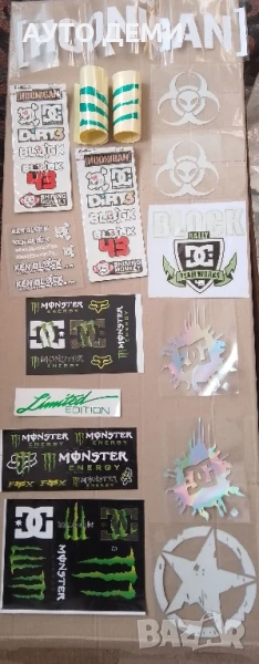 Самозалепващи тунинг стикери за спортен автомобил кола, снимка 1