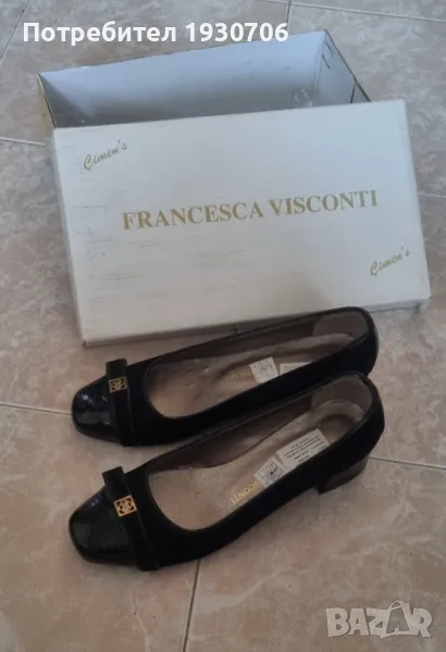Елегантни дамски обувки естествена кожа, снимка 1