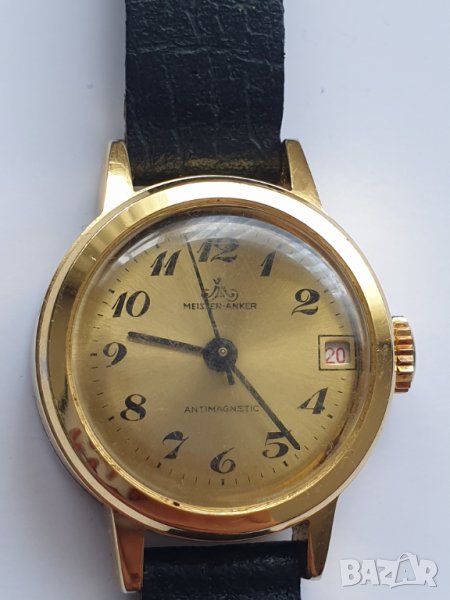 Позлатен механичен часовник Meister-Anker, снимка 1