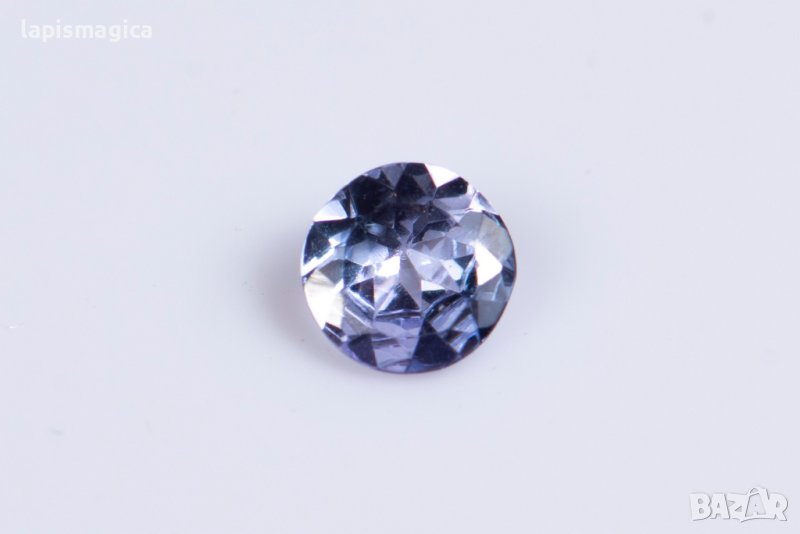 Танзанит 0.19ct 3.7mm кръгла шлифовка #8, снимка 1