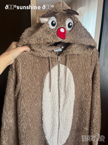 Плюшен гащеризон м/л , снимка 1