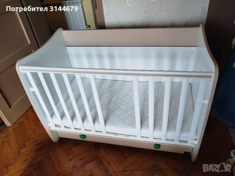 Детско легло-люлка Lorreli с размери 120х60 + матрак , снимка 1
